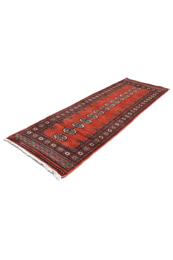 Bokhara Handknotted Runner 276cm x 79cm / 9ft 1in x  2ft 7in - Image 8