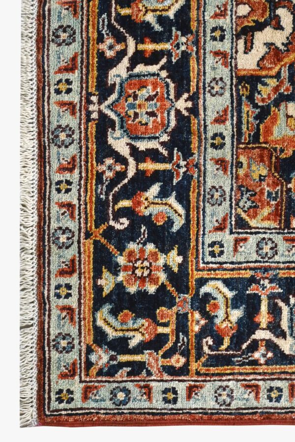 Afghan Chob Rang Rug 231cm x 160cm / 7ft 7in x 5ft 3in - Image 2