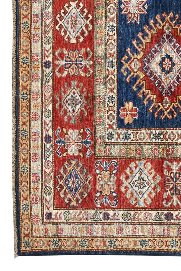 Afghan Fine Kazak Rug 295cm x 195cm / 9ft 8in x 6ft 5in - Image 2